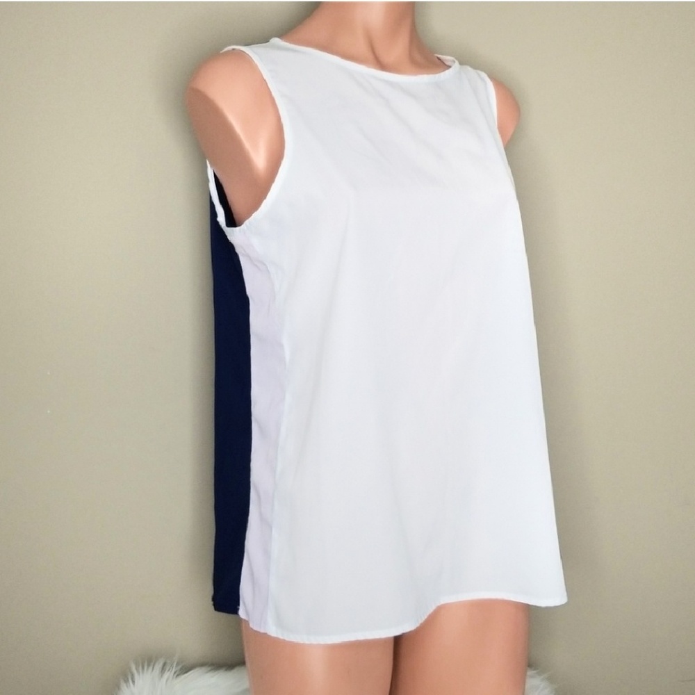 BANANA REPUBLIC Sleeveless Block Color Block Tank